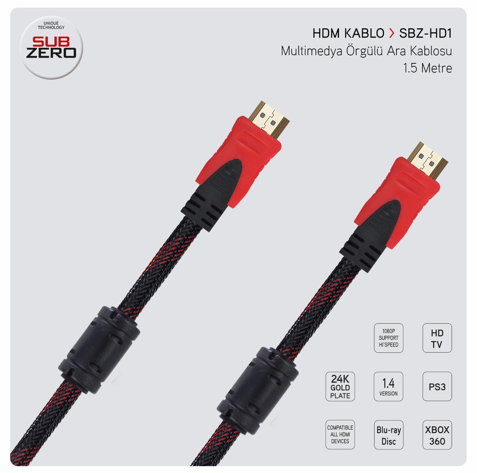 HDMI Kabull 1.5 M