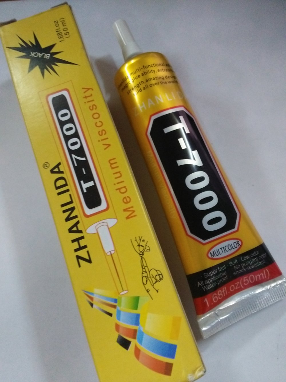 T-7000 Multi-purpose Adhesive Glue, 50ml (LEPAK NGJITES PER KAPAKA DHE TOUCH SCREEN)