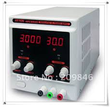 DC POWER SUPPLY JABE 30V 5AMP APS3005S ATTEN APS3003SI