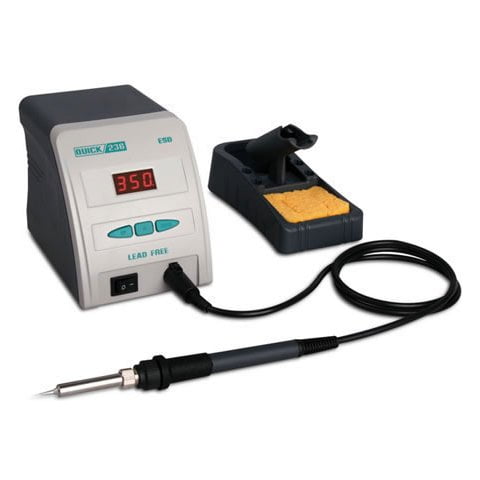 PIKES QUICK 236 220V SMD digital lead-free soldering station QUICK 236 universal welding head, easy to use