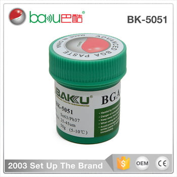 BAKU BK 5051 dispensing bga Solder paste 50g for mobile phone