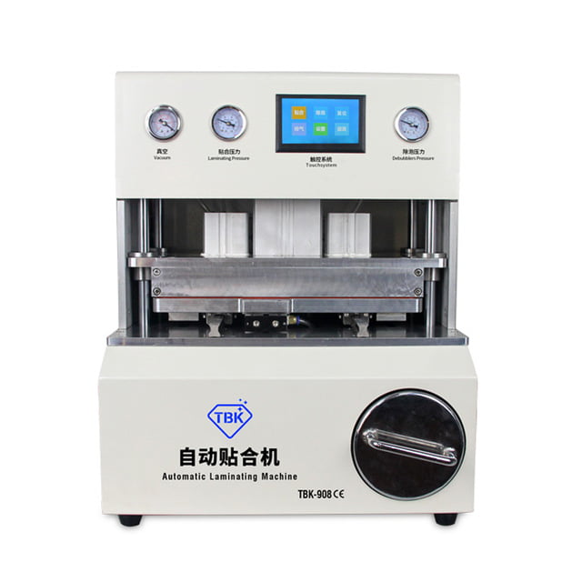 TBK 908 Automatic Bubble Removal Curved Screen OCA LCD Vacuum Laminating Machine Airbag Laminating Machine Curved