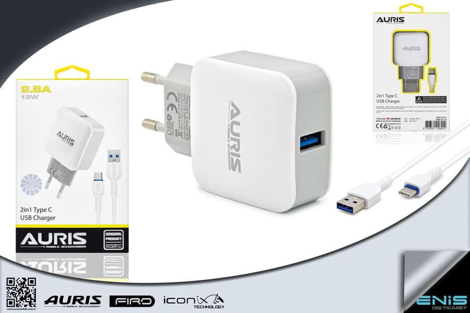 ADAPTER MICRO 2.8A FAST CHARGER 2 IN 1 15W MICRO