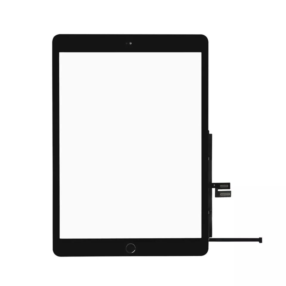 BLACK Touch Screen Digitizer for iPad 8th Generation and 7th Generation – iPad 10.2" 2020 2019 Front Glass Replacement with Home Button & Tool Repair Kit (A2270, A2428, A2429, A2430, A2197, A2198 & A2200)