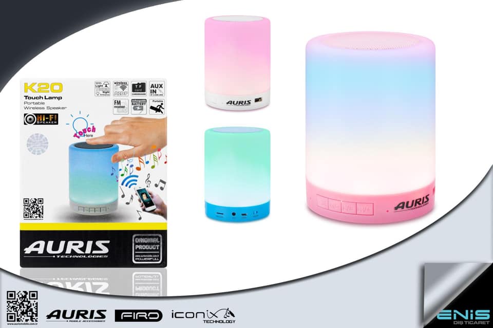 AURIS SPIKER ARS-K20 BLUETOOTH WITH COLORS AND TOUCH