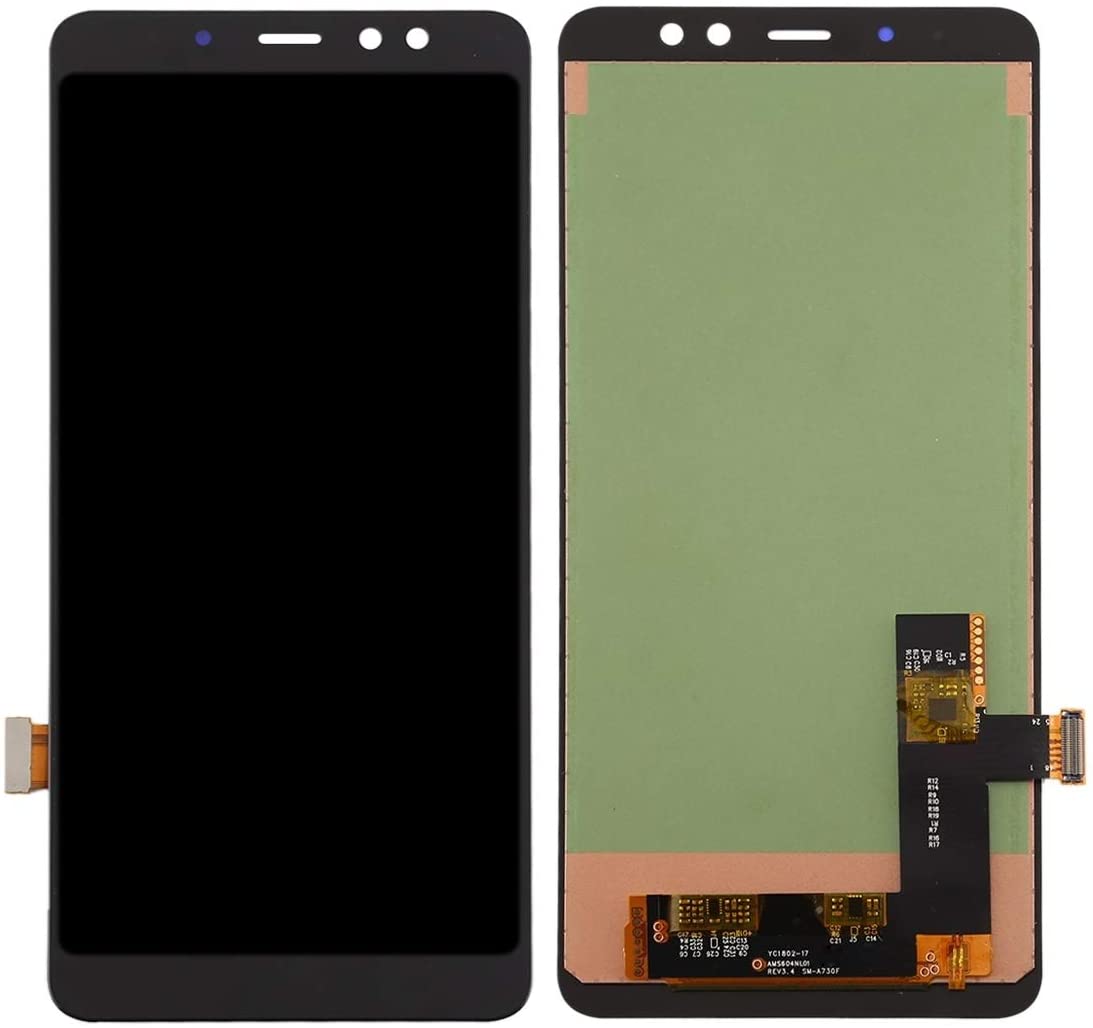 LCD A8 SM-A530 BLACK SAMSUNG ORGINAL A8 2018