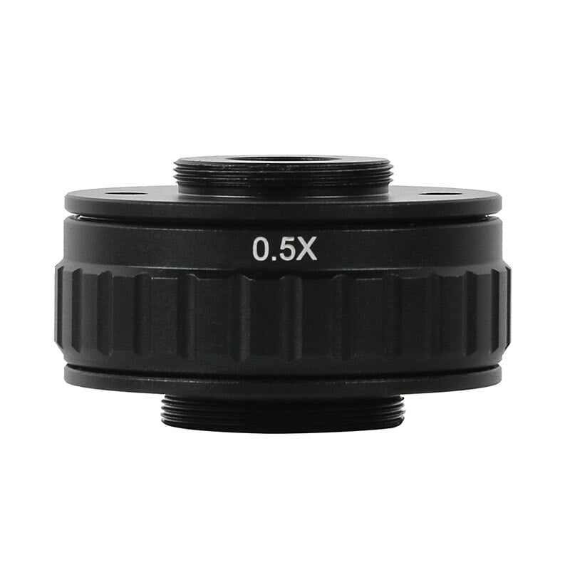 1/2 CTV C-mount Objective Lens Adapter for SzM Trinocular Stereo Microscope Dy9