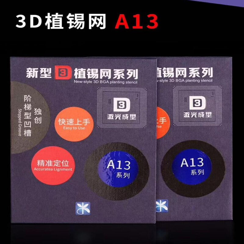 3D A13 IC Chip BGA Reballing Stencil Bộ Cho iPhone 11/11 Pro/11 Pro Max