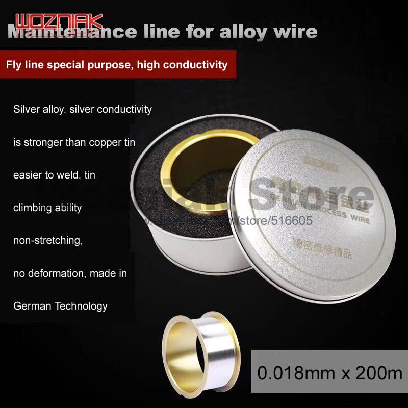 Uanme German Process Alloy Wire Good Conductivity Not Insulated