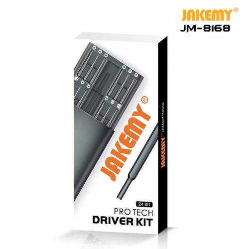 JAKEMY JM-8168 25 in 1 New product professional precision pocket portable DIY hand magnetic Mini screwdriver Multifunctional