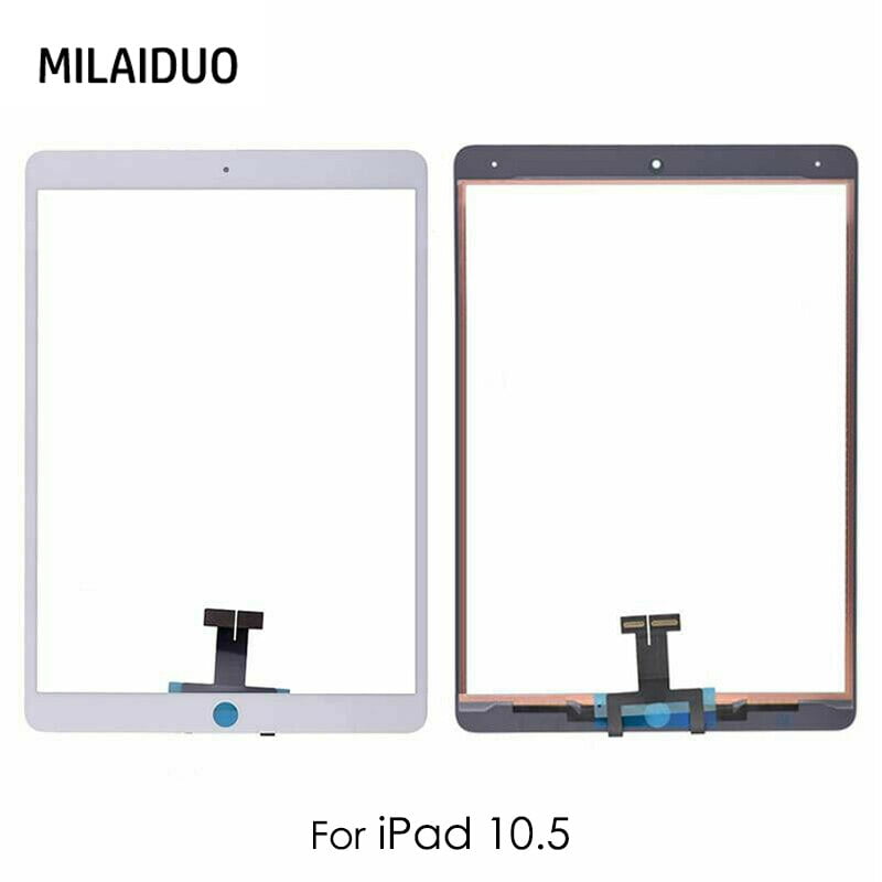 WHITE Touch Screen Digitizer For Apple iPad Pro 10.5 A1701 A1709 Outer Front Glass Panel Repair Replacement Screen For iPad Pro 10.5