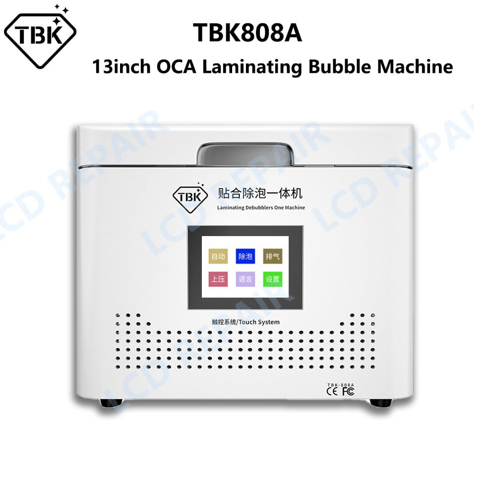 TBK808A Fitting and Defoaming All-in-one OCA Vacuum Laminating Machine, EU Plug