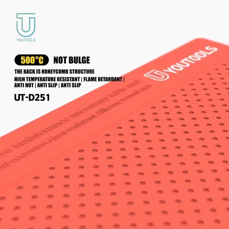 UT-D251 Silicone Pad High Temperature Heat Insulation Mat