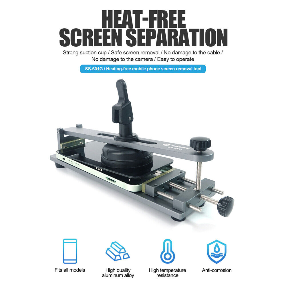 SUNSHINE SS-601G Mobilephone LCD Heat-Free Screen Separator Fixture Repairs H1E2