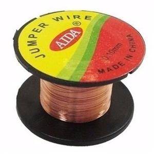 0.1mm Jumper Wire Copper Enameled Reel Wire For Soldering