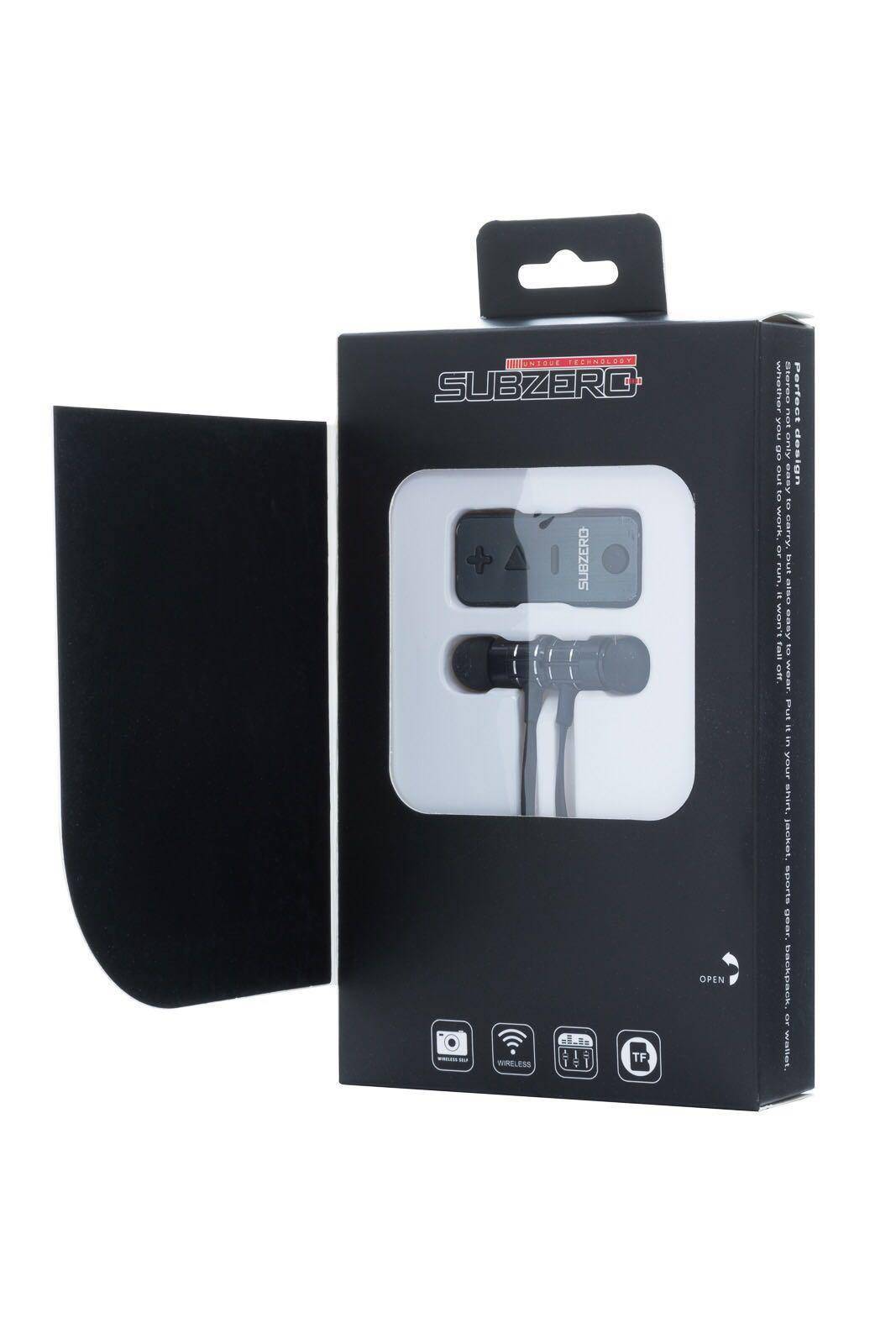 BLACK BLUETOOTH HEADPHONES SBZ-020 WITH SD CARD SLOT