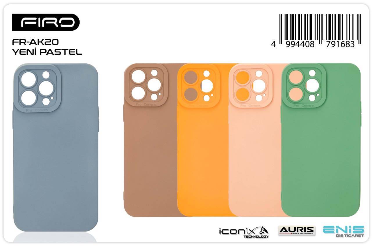 PASTEL CASE ALL IPHONE MODELS - Yellow, 12 PRO MAX