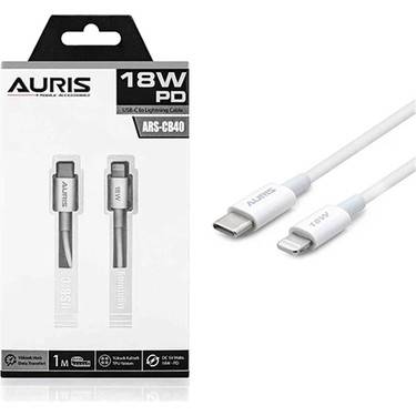 USB C TO LIGHTING 18W CB40 AURIS CABLE