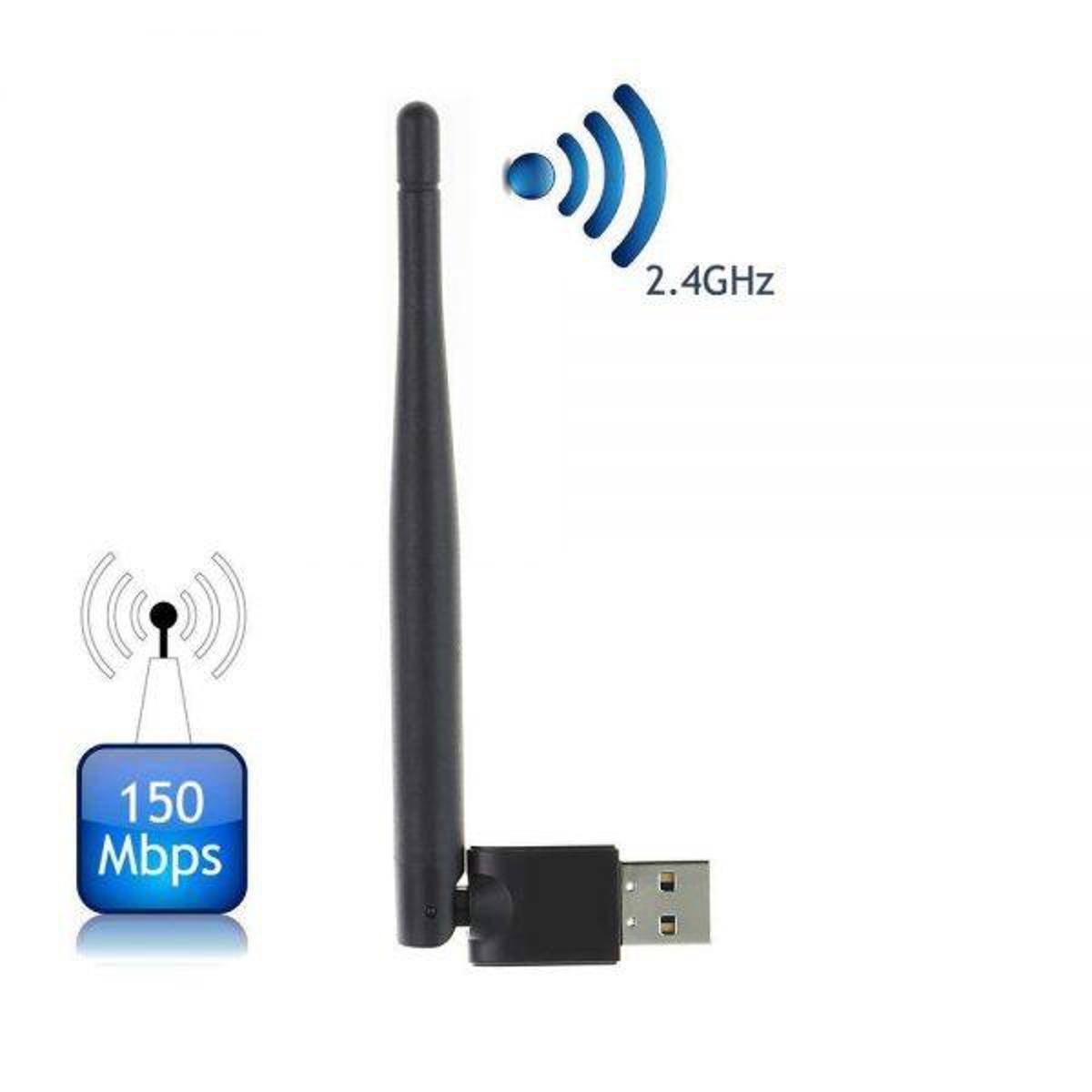 Wireless Usb adapter ALFA W114 - Fixed 3dbi Antenna - Soft AP Wi-Fi Utility - DVR / IPTV / Player Receiver