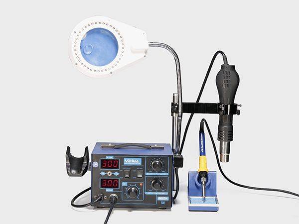 YIHUA-862D+ SMD Hot Air Rework Station with Soldering Iron
