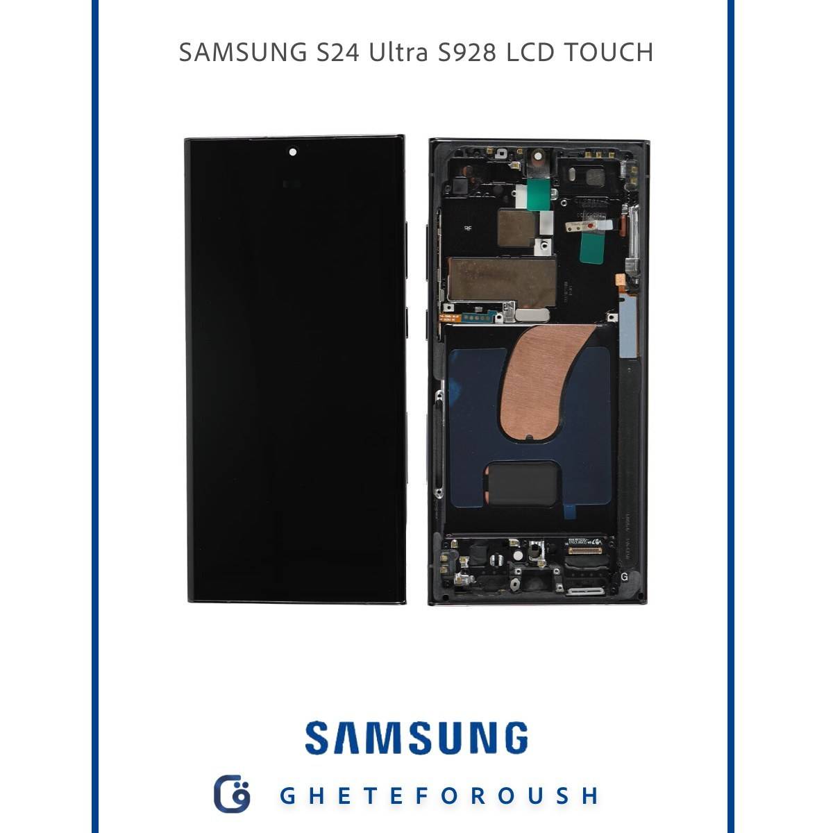LCD SAMSUNG S24 ULTRA SM-S928 BLACK